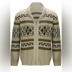 The Big Lebowski - The Dude Costume Cardigan Sweater - Men’s XL/L